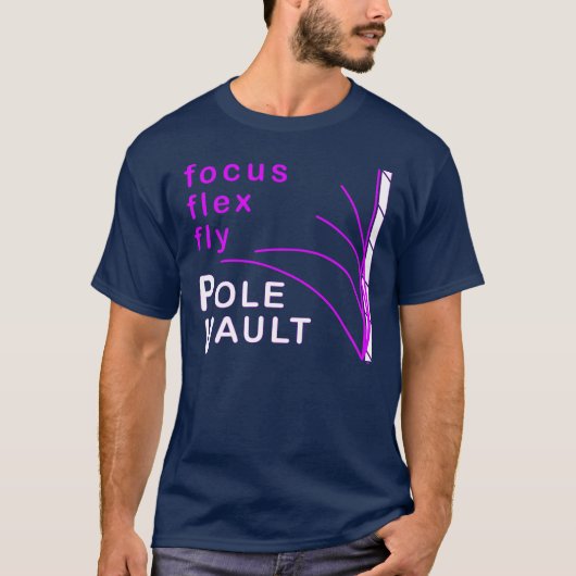 Pole Vault T-shirt (Voorkant)