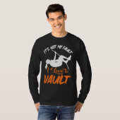 Pole Vault Track Fault I Love Pole Vault T-shirt (Voorkant volledig)