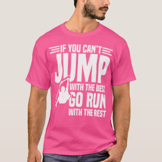 Pole Vaulter Spikes Mannen Pole Vaulting Trackfiel T-shirt