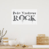 Pole Vaulters Rock Poster (Keuken)