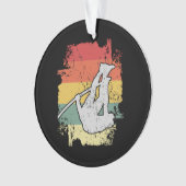 Pole Vaulting Design voor een pooldraagtas Ornament (voorkant)