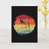 Pole Vaulting Kaart (Gele Bloem)