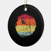 Pole Vaulting Keramisch Ornament (Links)