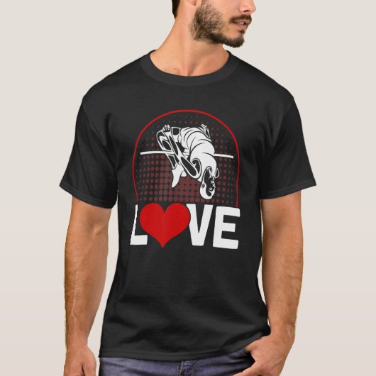 Pole Vaulting Love Pole Vault T-shirt (Voorkant)