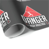 Pole Vaulting Pun Sportsman Track and Field Cadeaupapier (Rol Hoek)