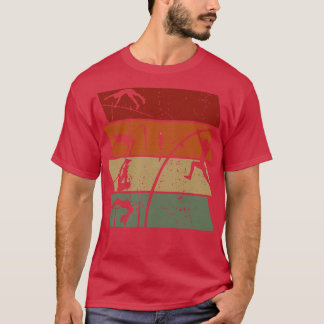 Pole Vaulting Retro T-shirt