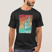 Pole Vaulting  Retro T-shirt (Voorkant)