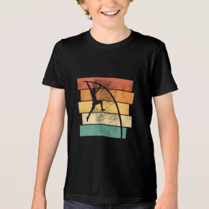 Pole Vaulting Retro Tri-Blend Shirt