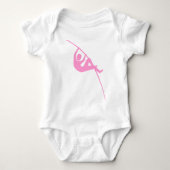 Pole Vaulting - Roze Romper (Voorkant)