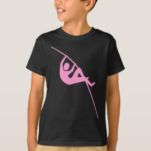 Pole Vaulting - Roze T-shirt