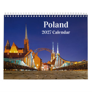 Polen 2027 Foto Agenda Kalender