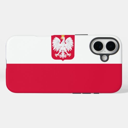 Polen Case-Mate iPhone Case (Achterkant (horizontaal))