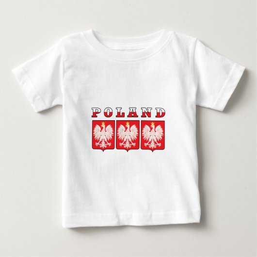 Polen Eagle Flag Shields (Voorkant)
