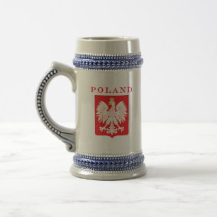 Polen Eagle Red Shield Bierpul