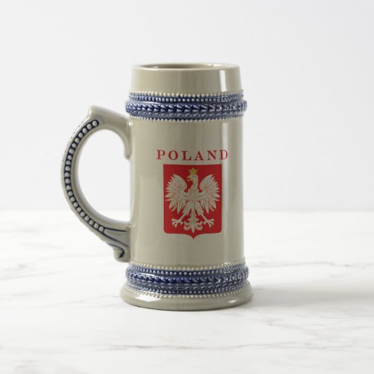 Polen Eagle Red Shield Bierpul (Links)