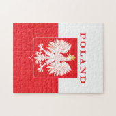 Polen Eagle Red Shield Legpuzzel (Horizontaal)