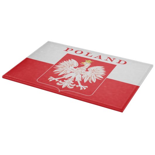Polen Eagle Red Shield Snijplank (Hoek)