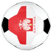Polen Eagle Red Shield Voetbal (Gedraaid)