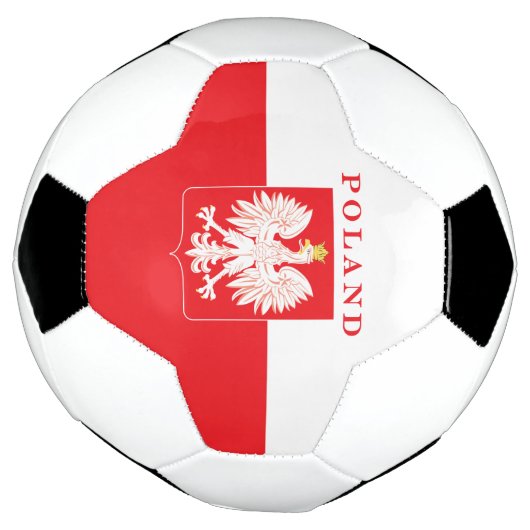 Polen Eagle Red Shield Voetbal (Gedraaid)