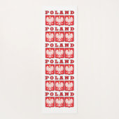 Polen Eagle Shields Yogamat (Achterkant)