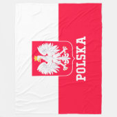 Polen Fleece Deken (Voorkant)