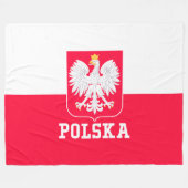 Polen Fleece Deken (Voorkant (Horizontaal))