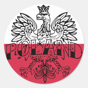 Polen Ink Eagle Sticker