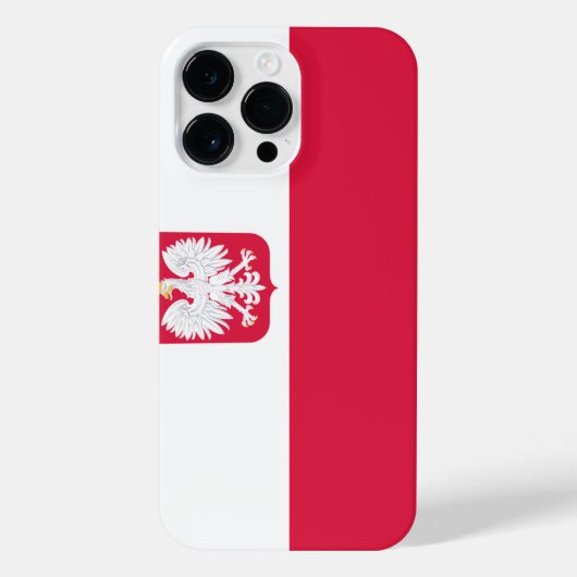 Polen iPhone Hoesje (Achterkant)