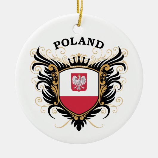 Polen Keramisch Ornament (Voorkant)