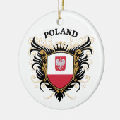 Polen Keramisch Ornament (Links)