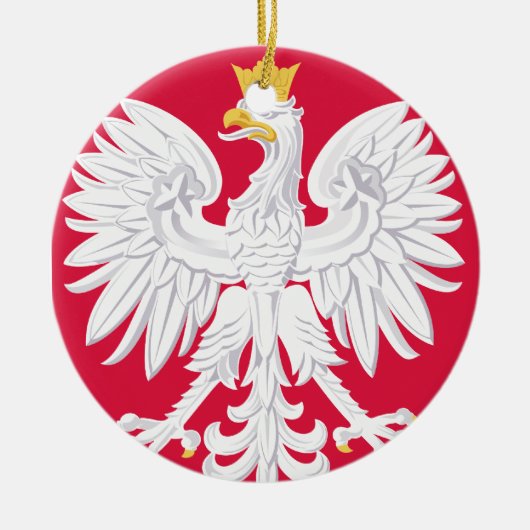 POLEN* Kerstversiering Keramisch Ornament (Voorkant)