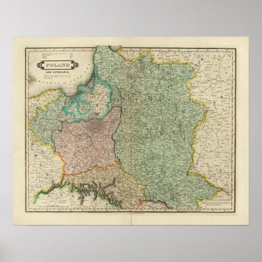 Polen, Litouwen 2 Poster (Voorkant)