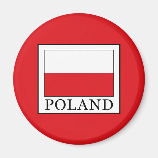 Polen Magneet (Voorkant)