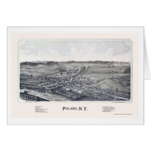 Polen, NY Panoramic Map - 1890