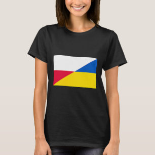 Polen Oekraine Vlag Ondersteuning Vriendschap Buur T-shirt