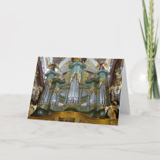 Polen Pipe Organ Kaart