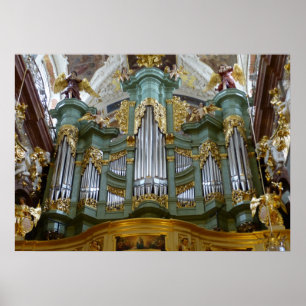 Polen Pipe Organ Poster