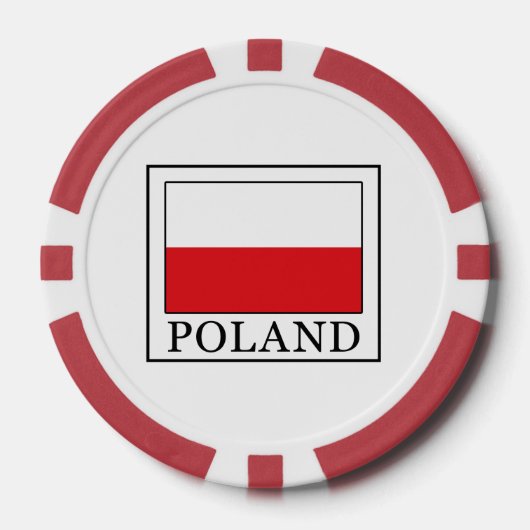 Polen Poker Chips (Voorkant)