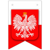 polen polska polski embleem patriottisch vlaggetjes (Eerste vlag)
