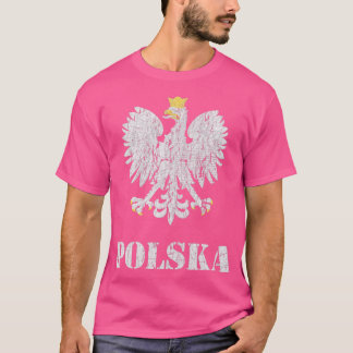 Polen Poolse vlag Eagle T-shirt