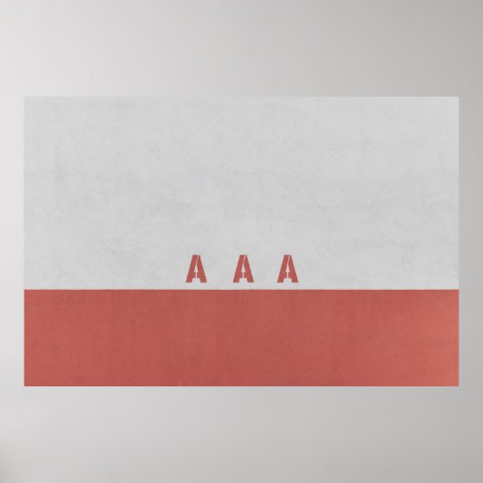 Polen Poster (Voorkant)