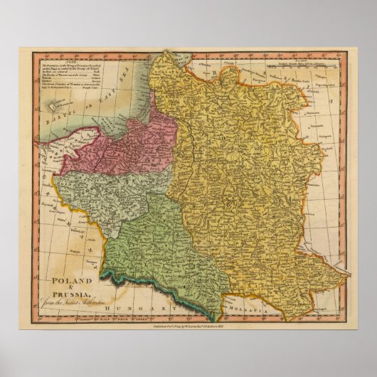 Polen, Pruisen Poster (Voorkant)