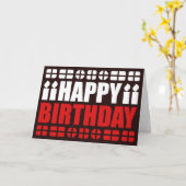 Polen Vlag Verjaardag Kaart (Gele Bloem)