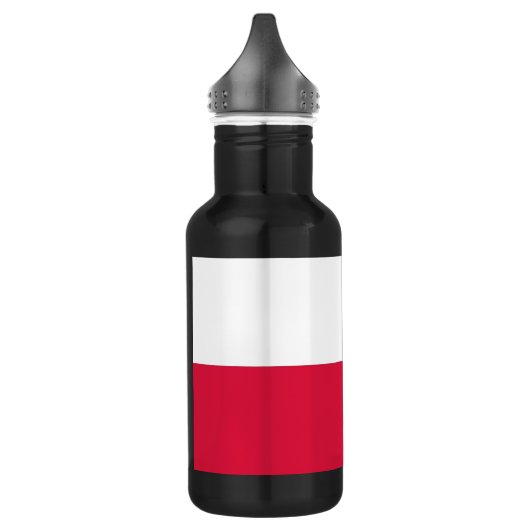 Polen Vlag Vrijheidsfles Waterfles (Links)