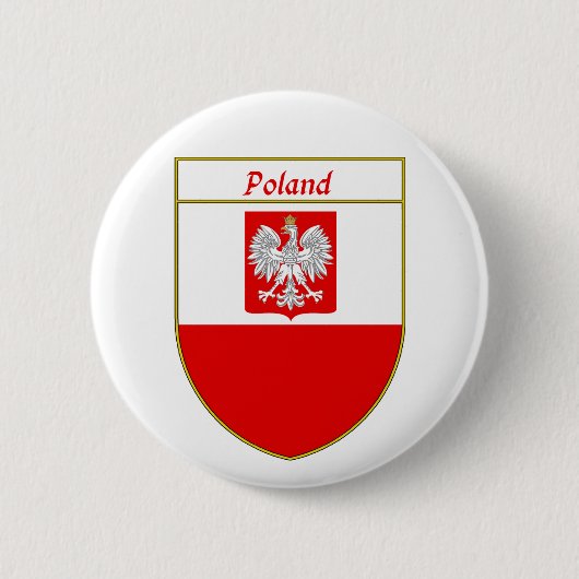Polen-vlaggenschip Ronde Button 5,7 Cm (Voorkant)