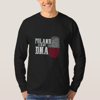Polen zit in mijn dna t-shirt