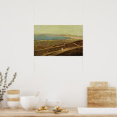 Polenov - Alleen Langs De Kust Wandelen Poster (Keuken)