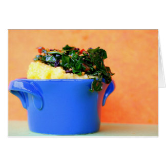 Polenta met Groenen