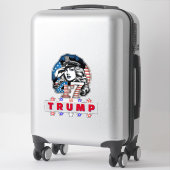 Police001 D2L Sticker Vinyl Coupé Sur Mesure (Sur valise)