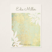 Police Abstraite de script Gold Green (Devant)